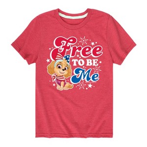 Boys' - Paw Patrol - Americana Short Sleeve Graphic T-Shirt - 1 of 4