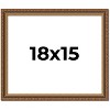 PosterPalooza | Classic Gold Picture Frame - UV Acrylic, Backing Board, Hanging Hardware Included - 2 of 4