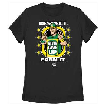 Women's WWE John Cena Respect Earn It T-Shirt