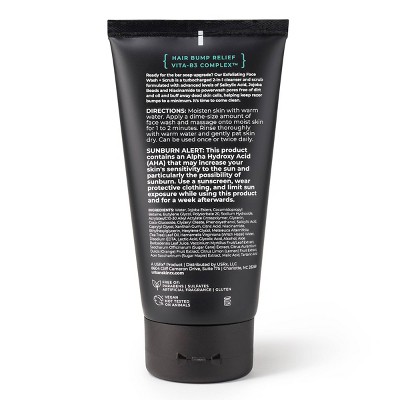 Urban Skin Rx Men&#39;s Daily Exfoliating Face Wash + Scrub - 5.1 fl oz