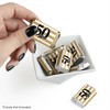 Big Dot of Happiness We Still Do - 50th Wedding Anniversary - Mini Candy Bar Wrapper Stickers - Anniversary Party Small Favors - 40 Count - 2 of 4