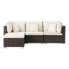 Saint Birch Austin Farmhouse Sliding Door TV Stand - 2 of 4