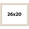 PosterPalooza | Weathered White Picture Frame - UV Acrylic, Backing Board, Hanging Hardware Included - 2 of 4