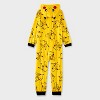 Boys' Pokémon Pikachu Union Suit - Yellow - image 2 of 3