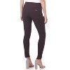 Rekucci Women’s Pull-On Skinny Work Pants – Tummy Control, Stretch Legging Fit with Zip Pockets for Office & Casual - 3 of 4