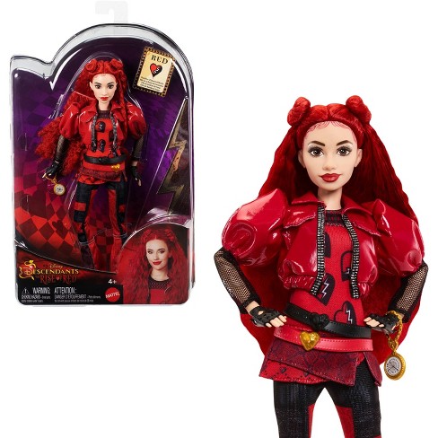 Disney Descendants: The Rise Of Red Fashion Doll & Accessory, Red ...