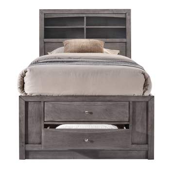Madison Storage Bed Gray - Picket House Furnishings