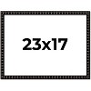 PosterPalooza | 23x17 Bamboo Picture Frame, UV Acrylic, 4 Finishes - Brown, Black, Gold, and Natural - 2 of 4