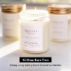 Craft & Kin Wood Wick, All-Natural Soy Aromatherapy Candle in Frosted Glass Jar  - 8 oz - 2 of 4