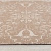 Anji Mountain 36"x48" Tamanrasset 1/4" Rug'D Chair Floor Mat Brown/Ivory: Polyester, Indoor Use - 4 of 4