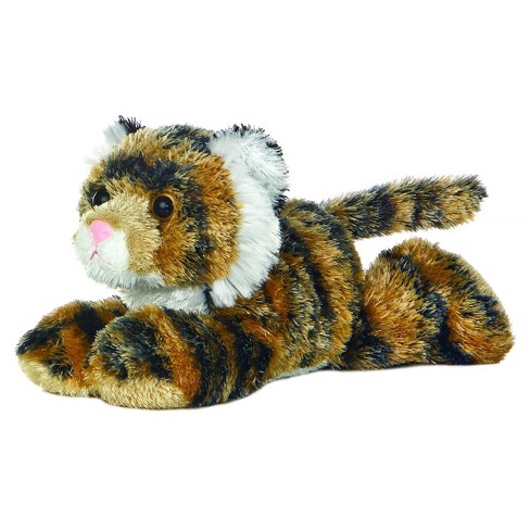 Aurora Mini Flopsie 8 Tanya Tiger Brown Stuffed Animal : Target