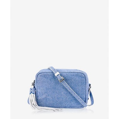 GiGi New York Blue Madison Crossbody Bag