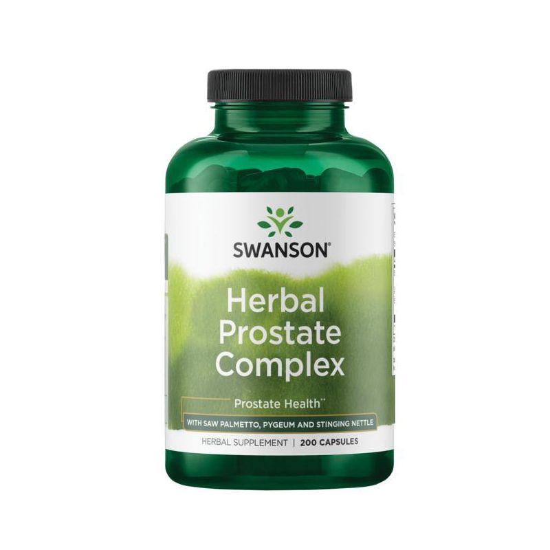 Swanson Herbal Supplements Herbal Prostate Complex Capsule 200ct, 1 of 7