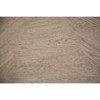 1pc Coffee Table Modern Style With Open storage Attached Casters Rubberwood Structure Oak Finish - 3 of 4
