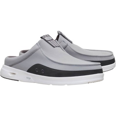 HEYDUDE Men Wally Hey2O Slip Rib Stretch , Flannel Grey/Gull Grey, M8 — фото 2