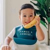 Simka Rose Silicone Baby Bibs - 3 of 4