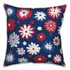 Creative Products Patriotic Flower Doodle 18 x 18 Indoor / Outdoor Pillow - 2 of 3