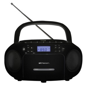 Emerson® CD/Cassette/Radio Boom Box, EPB-3003 - 1 of 4