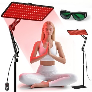 Morfone 120 or 200 light bulbs infrared red light therapy device, suitable for body and face. Suitable for home use, it is the best gift choice. - 1 of 4