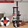 Heybly Floor to Ceiling Gothic Cat Tree 92.5-104 Inches with Hammock - 3 of 3