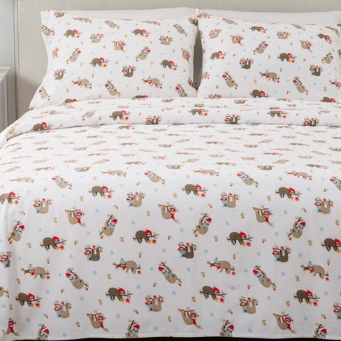 Children's christmas outlet flannel sheets