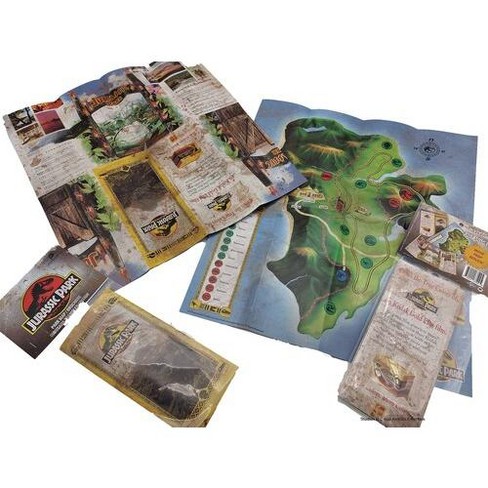 Paragon Collectibles Jurassic Park 1993 - Welcome Map Dino Trampled 