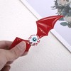 Unique Bargains Women's Halloween Bat Wing Eyeball Hair Clip 1 Pc - 4 of 4