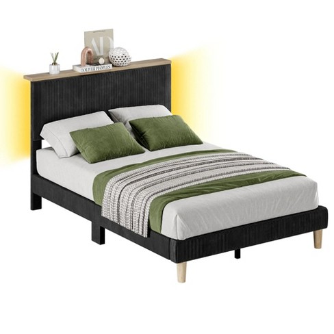 Bestier Full Size Bed Frame with Headboard - image 1 of 2