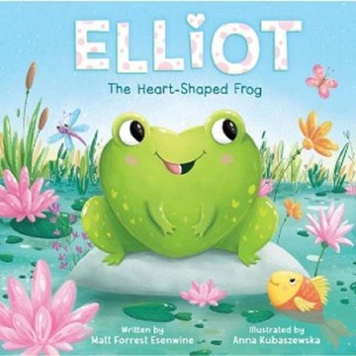 Elliot the Heart-Shaped Frog - by  Kidsbooks (Board Book)