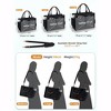 Generic Women's Canvas Tote Bag with Zipper Top, Individual Compartments, Reinforced Bottom - 4 of 4