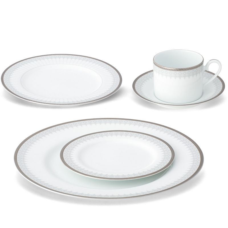Noritake Silver Colonnade 5-Piece Place Setting, 2 of 9
