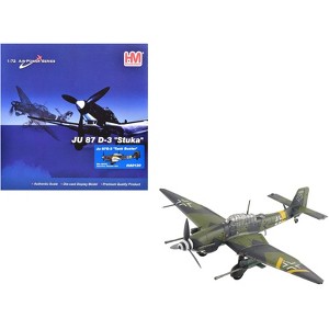 Junkers Ju 87G-2 Stuka Aircraft "Slovakia" (1944) German Luftwaffe "Air Power Series" 1/72 Diecast Model by Hobby Master - 1 of 4