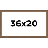 PosterPalooza | Classic Gold Picture Frame - UV Acrylic, Backing Board, Hanging Hardware Included - 2 of 4