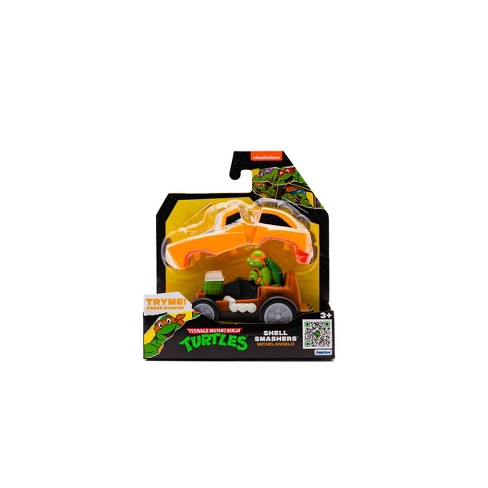 Teenage Mutant Ninja Turtles Michelangelo Shell Smasher Kart - 3pk - image 1 of 4