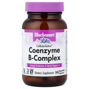 Bluebonnet Nutrition CellularActive®, Coenzyme B-Complex, 50 Vegetable Capsules - 1 of 4
