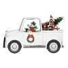 Roman 5" Lighted Swirl White Truck with Snowman - 3 of 4