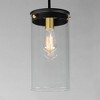 Maxim Lighting Pinn 1 - Light Pendant in  Black/Satin Brass - 4 of 4