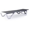 Kozyard Alan Adjustable Patio Chaise Lounge Chair with Table– Full Flat Reclining Aluminum Frame with Durable Resin Legs - 4 of 4