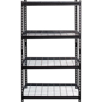Lorell Shelving Wire Boltless 2300 lb. Cap 48"x18"x72" Black 99928