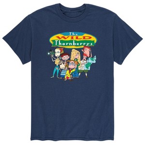 Men's - Nickelodeon - The Wild Thornberrys Characters Short Sleeve Graphic T-Shirt - 1 of 4