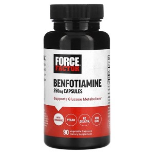Force Factor Benfotiamine, 250 mg, 90 Vegetable Capsules - 1 of 2