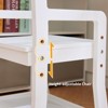 Kids Wooden Study Desk & Chair Set with Storage Drawers, Organizer for Boys and Girls, Children's Writing Table for Homework and Arts - 4 of 4