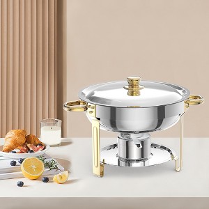 COZONY Stainless Steel Chafing Dish Buffet Set with Fuel Holders, Catering Equipment for Events, Parties, Banquets - 1 of 4