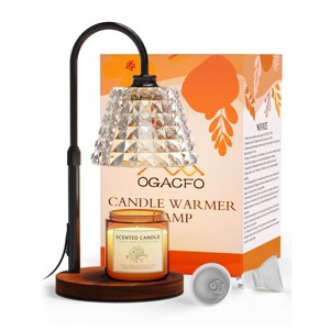 Candle Warmer Lamp With Timer - Adjustable Heigh, 4 Levels Dimmable - 1 of 4