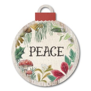 Christmas Chalk II Light Hanging Ornament Artboard - 1 of 2