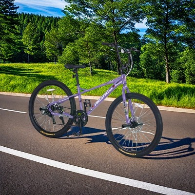 RISOKEYS BMX Bikes,26 inch Kids Mountain Bike,Single Speed Bicycles for Boys,Outdoor Cycling Bike Road Bicycle Mountain Bike