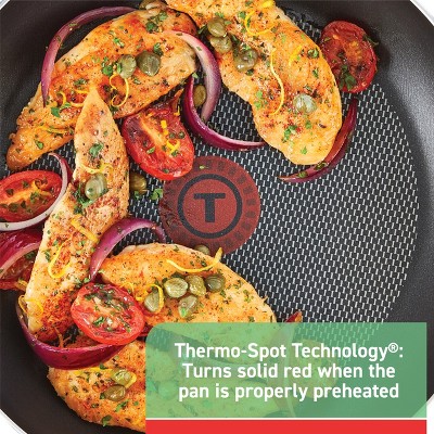 T-Fal 6-Piece Nonstick Black Aluminum Cookware Set