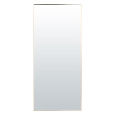 Full Length Mirror, Oversized Full-Body Hanging or Leaning Rectangle Mirror, Aluminum Alloy Thin Frame Floor Mirror for Bedroom, Living/Dressing Room