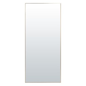 Full Length Mirror, Oversized Full-Body Hanging or Leaning Rectangle Mirror, Aluminum Alloy Thin Frame Floor Mirror for Bedroom, Living/Dressing Room - 1 of 4