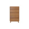 Plank+Beam Solid Wood Classic 5-Drawer Solid Wood Dresser, Storage Dresser for Bedroom, Chest of Drawers - 3 of 4